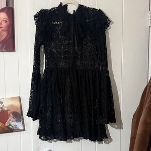 Killstar Black Lace Dress